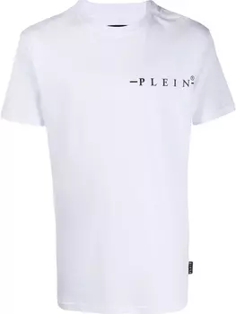 Philipp Plein футболка с логотипом, белый