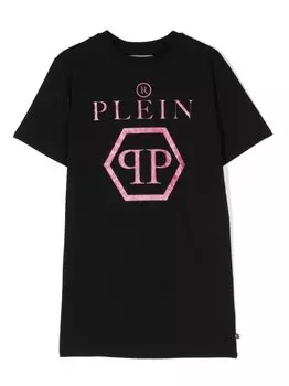 Philipp Plein футболка с логотипом, черный
