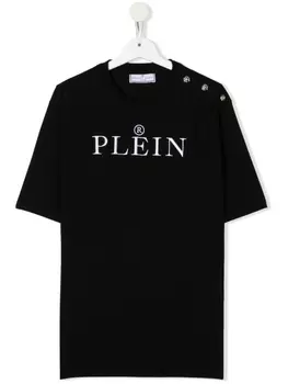 Philipp Plein футболка с логотипом, черный