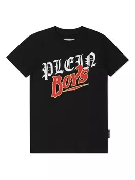 Philipp Plein футболка с логотипом, черный