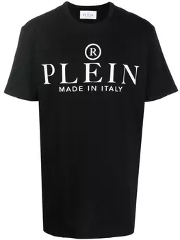 Philipp Plein футболка с логотипом, черный