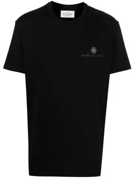 Philipp Plein футболка с логотипом, черный