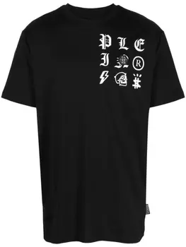 Philipp Plein футболка с логотипом, черный