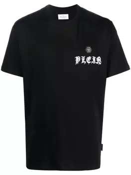 Philipp Plein футболка с логотипом, черный