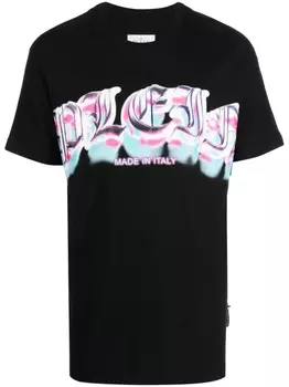 Philipp Plein футболка с логотипом, черный