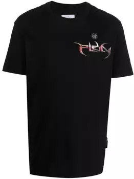 Philipp Plein футболка с логотипом, черный