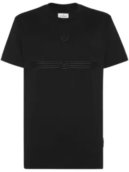 Philipp Plein футболка с логотипом, черный