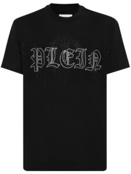 Philipp Plein футболка с логотипом, черный