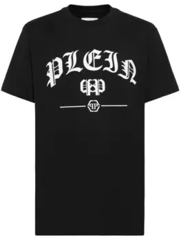 Philipp Plein футболка с логотипом, черный
