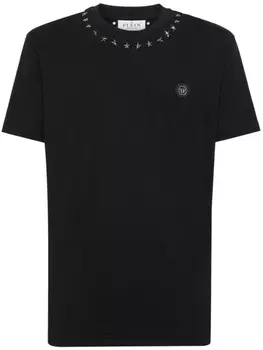 Philipp Plein футболка с логотипом, черный