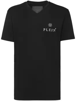 Philipp Plein футболка с логотипом, черный