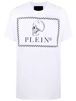 Philipp Plein футболка с принтом, белый