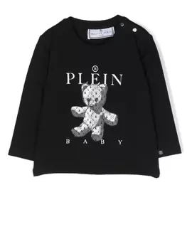Philipp Plein футболка с принтом, черный