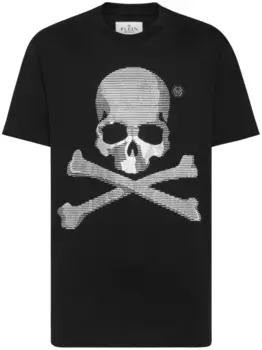 Philipp Plein футболка с принтом, черный