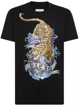 Philipp Plein футболка с принтом, черный