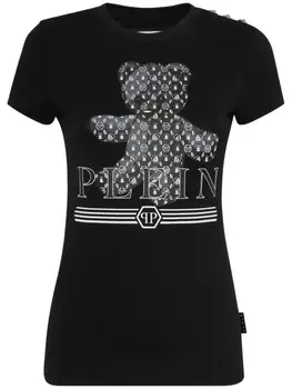Philipp Plein футболка с принтом, черный