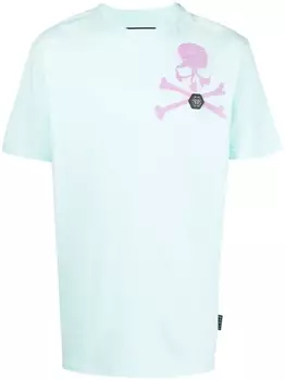 Philipp Plein футболка Skull&Bones, синий