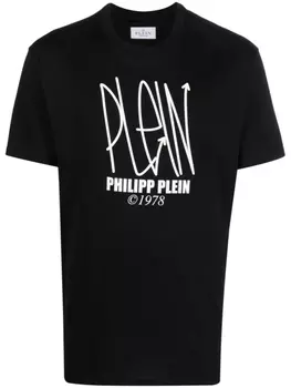 Philipp Plein футболка Skull, черный