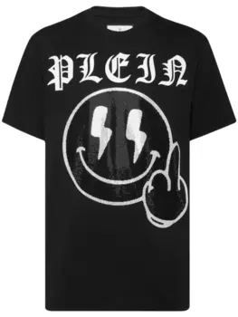 Philipp Plein футболка Smile, черный