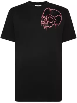 Philipp Plein футболка со стразами, черный