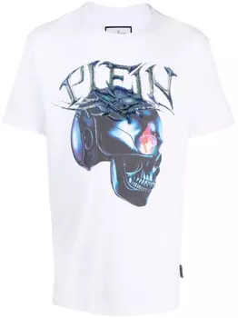 Philipp Plein футболка SS Chrome, белый