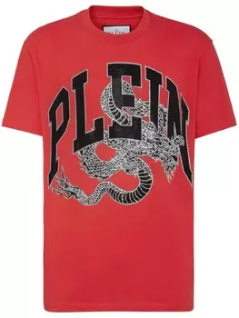 Philipp Plein футболка SS Dragon, красный