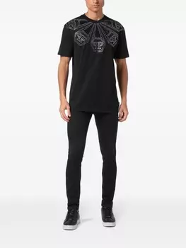 Philipp Plein футболка SS Hexagon, черный