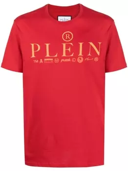 Philipp Plein футболка SS Logos, красный