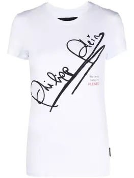 Philipp Plein футболка SS Signature, белый