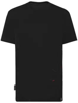 Philipp Plein футболка SS Skull&Bones, черный
