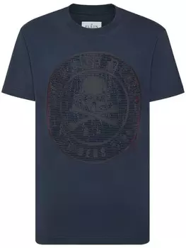 Philipp Plein футболка SS Skull&Bones, синий