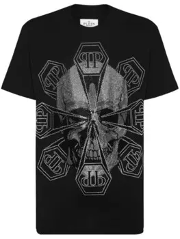 Philipp Plein футболка SS Skull, черный
