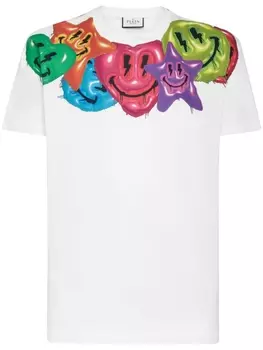 Philipp Plein футболка SS Smile, белый