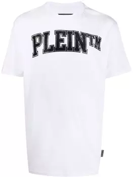 Philipp Plein футболка Stones с логотипом, белый