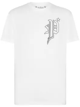 Philipp Plein футболка Tattoo с круглым вырезом, белый