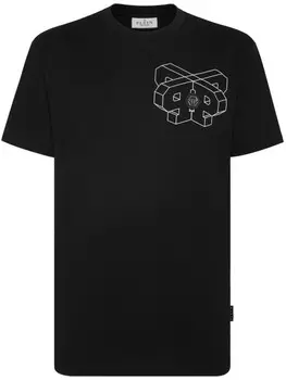 Philipp Plein футболка Wire Frame, черный