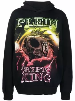Philipp Plein худи Crypto King, черный