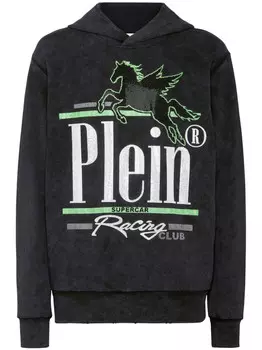 Philipp Plein худи Racing Club, черный