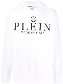 Philipp Plein худи с логотипом, белый