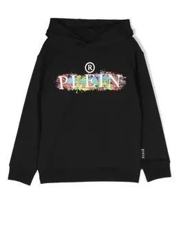 Philipp Plein худи с логотипом, черный