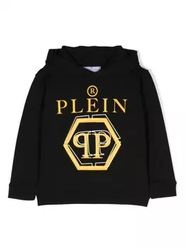 Philipp Plein худи с логотипом, черный