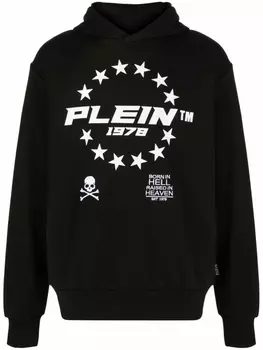 Philipp Plein худи с логотипом, черный