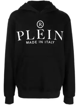 Philipp Plein худи с логотипом, черный