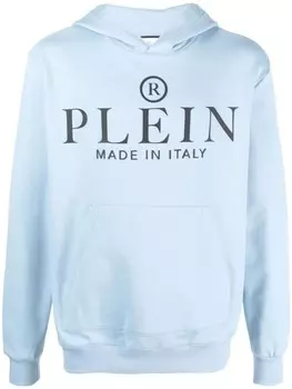 Philipp Plein худи с логотипом, синий