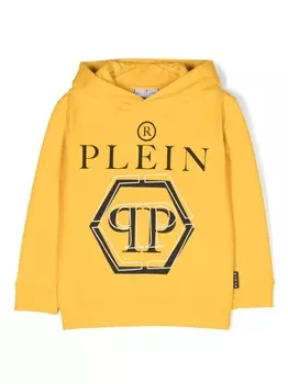 Philipp Plein худи с логотипом, желтый