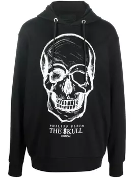 Philipp Plein худи с принтом, черный
