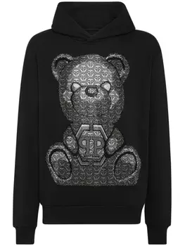 Philipp Plein худи с принтом, черный