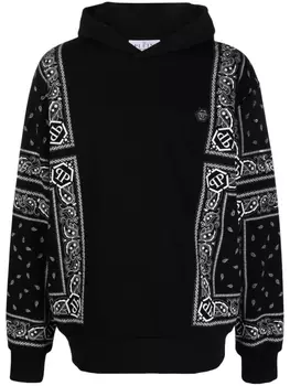 Philipp Plein худи с принтом, черный