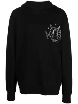 Philipp Plein худи с принтом Monster, черный