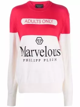 Philipp Plein кашемировый джемпер Marvelous, красный